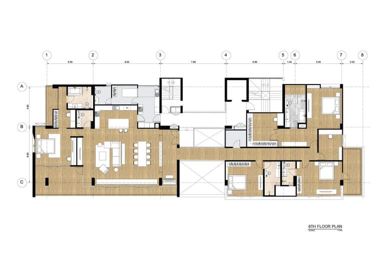 Penthouse · Floor 6 · 375 sqm — 17