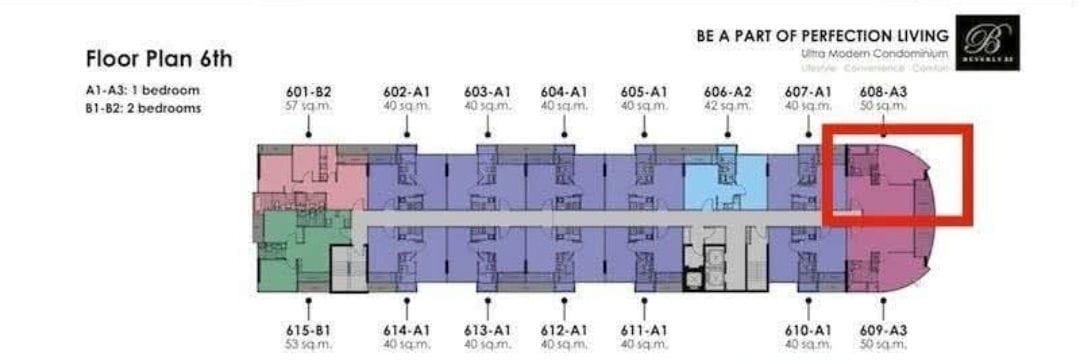 Simplex · Floor 6 · 50 sqm — 4
